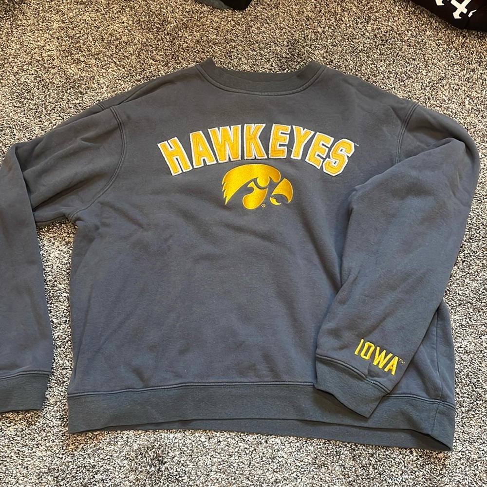 Hawkeyes Iowa College Crewneck